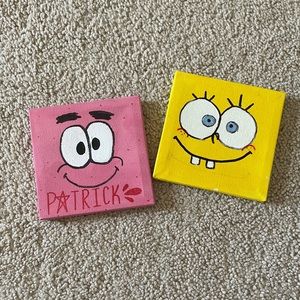 Spongebob painting